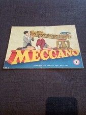 1958 meccano catalogue d'occasion  Expédié en Belgium