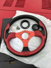Volante esportivo vermelho preto cabo comprar usado  Enviando para Brazil