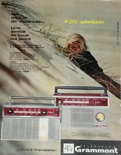Publicite ancienne 1963 d'occasion  Cires-lès-Mello