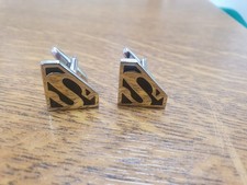 Pair superman cufflinks. for sale  HARTLEPOOL