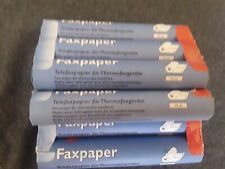 Telefaxpapier gebraucht kaufen  Wismar-Umland
