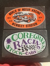Stock car stickers for sale  DEESIDE