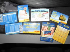 Mini taschenkalender lotto gebraucht kaufen  Ilmenau, Martinroda
