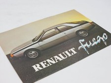 Renault fuego brochure usato  Roma