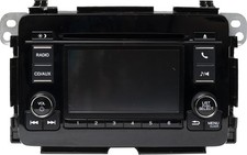 Rádio AM FM 2018 Honda HR-V CD player código incluído 39100-T7W-A110-M1 face 1XP9 comprar usado  Enviando para Brazil