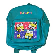 Mochila infantil vintage Keroppi Sanrio anos 90 verde-azulada mini bolsa Kidcore Hello Kitty comprar usado  Enviando para Brazil