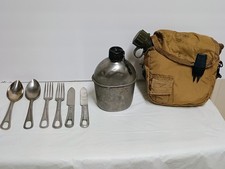 Ejército de EE. UU. (paquete de 8 artículos) cantinas y utensilios de desorden segunda mano  Embacar hacia Mexico