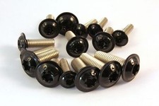 Linsenkopf Flansch TORX Edelstahl A2 schwarz M4 M5 M6 ISO 7380-2 Schrauben screw comprar usado  Enviando para Brazil