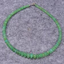 Chrysopras halskette 925er gebraucht kaufen  Berlin