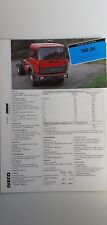 Iveco: 190.26 Chassis - Technische Daten (Prospekt-Blatt); Febr.1987 (Spanien) comprar usado  Enviando para Brazil