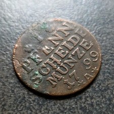 Preußen pfennig 1799 gebraucht kaufen  Zittau