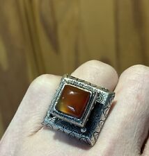 Vintage carnelian ring for sale  MALDON