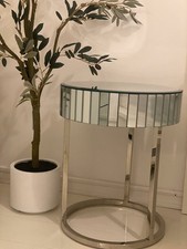 Next mirrored bedside for sale  LONDON