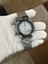 Usado, Raro Vintage Casio Wave Ceptor FKT-110 Relógio de Rádio Atômico Masculino Ana-Digi JDM Anos 90 comprar usado Usado, Raro Vintage Casio Wave Ceptor FKT-110 Relógio de Rádio Atômico Masculino Ana-Digi JDM Anos 90 comprar usado  Enviando para Brazil