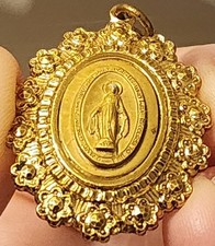 Antique goldtone religious for sale  Largo