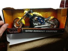 ROAD RIPPERS MAD MACHINES NITRO BURNOUT CHOPPER - amarelo com luz e som comprar usado  Enviando para Brazil