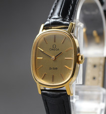 Vintage 1979 [Quase Perfeito] Omega De Ville Cal.625 22mm Corda Manual Dourado Feminino comprar usado  Enviando para Brazil