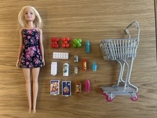 Barbie doll shopping for sale  BRIDGEND