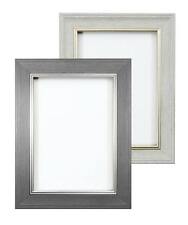 Usado, Shabby Chic Porta-retrato Foto Moldura Pôster Moldura Decor Cinza & Cor Cinza Escuro comprar usado  Enviando para Brazil
