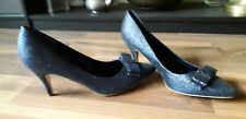 Pumps blau glitzer gebraucht kaufen  Deutschland