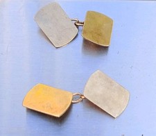 9ct gold cufflinks for sale  SHEFFIELD