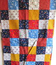 Vtg quilt patchwork for sale  Newark