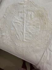 Usado, Lenços de mesa vintage de crochê branco cômoda boneca redondos de 30 pol. comprar usado  Enviando para Brazil