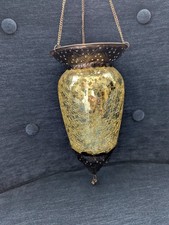 Lantern hanging glass for sale  SWINDON