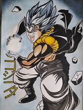 Manga gogeta peinture d'occasion  Choisy-le-Roi