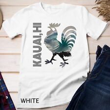 Usado, Camiseta unissex de beisebol Kauai Chicken Rooster Hawaii Surf Wave Design Raglan comprar usado  Enviando para Brazil