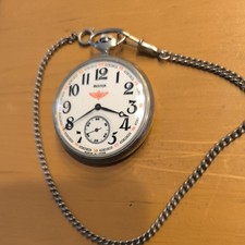 Taschenuhr molnija russische gebraucht kaufen  Hafenlohr