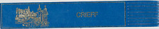 Crieff leather bookmark for sale  LONDON