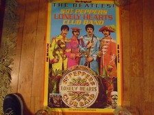 Pôster promocional vintage Beatles Sgt Peppers Lonely Hearts Club Band 1978 2 ID:87700 comprar usado  Enviando para Brazil