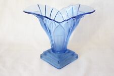 Art deco blue for sale  WESTON-SUPER-MARE