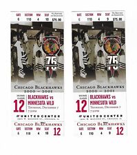 Chicago blackhawks minnesota for sale  Buffalo Grove