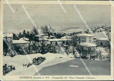 Bh526 cartolina alfedena usato  Tramonti