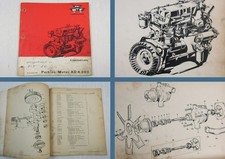 Perkins Motor AD4.203  Ersatzteilliste für Massey Ferguson MF 86 Mähdrescher, usado comprar usado  Enviando para Brazil