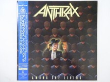 Anthrax Among The Living Polystar R28D-2063 Japan  VINYL LP OBI comprar usado  Enviando para Brazil