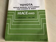 Toyota hiace4wd repair for sale  GERRARDS CROSS