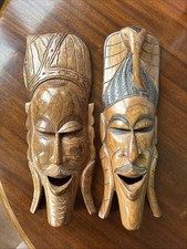 Pair vintage tribal for sale  KING'S LYNN