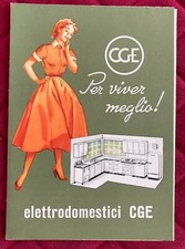 Cge depliant pubblicitario usato  Gatteo
