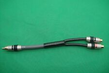 Genuíno Monster RCA macho para 2 RCA fêmea adaptador de alto-falante de áudio cabo divisor Y comprar usado  Enviando para Brazil