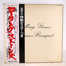 Usado, ROLLING STONES / BEGGARS BANQUET JAPAN ISSUE LP W/OBI, BOOKLET, POSTER comprar usado  Enviando para Brazil