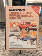 Manual de reparo de caminhão e van Chilton’s 1986-90 peça #7902 APVs, MPVs e utilitários esportivos, usado comprar usado  Enviando para Brazil