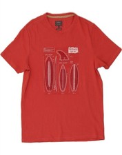 Camiseta masculina gráfica FAT FACE grande algodão vermelho DI39 comprar usado  Enviando para Brazil
