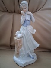 Porzellan figur mädchen gebraucht kaufen  Ostercappeln