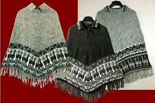 Alpaka strick poncho gebraucht kaufen  Dresden