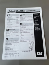 Caterpillar 438b brochure for sale  ALTON