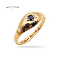 9ct gold sapphire for sale  UK