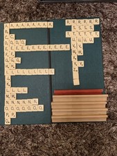 Vintage scrabble tiles for sale  ROCHDALE